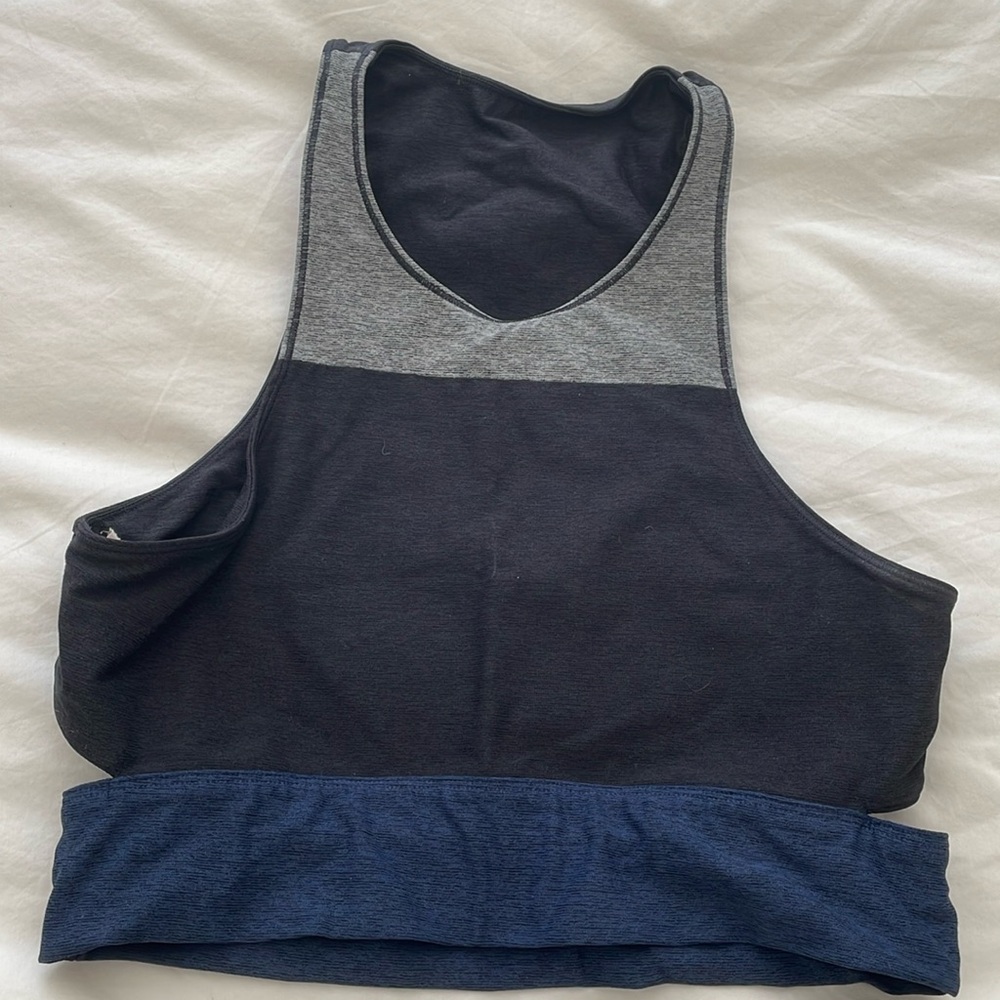 Outdoor voices long bra top